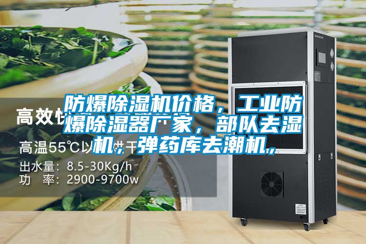 防爆除濕機(jī)價格,工業(yè)防爆除濕器廠家,部隊去濕機(jī),彈藥庫去潮機(jī),