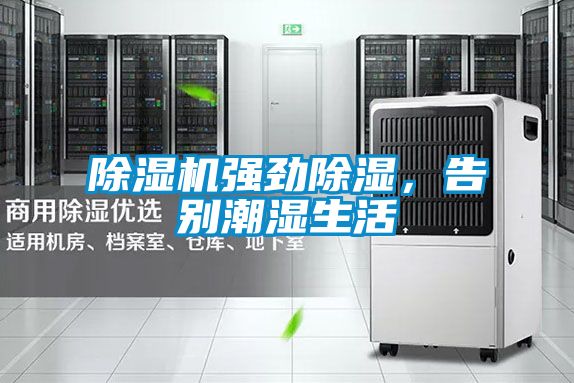 除濕機強勁除濕，告別潮濕生活