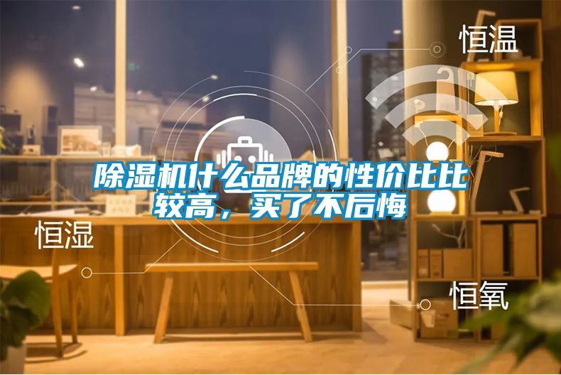 除濕機什么品牌的性價比比較高，買了不后悔