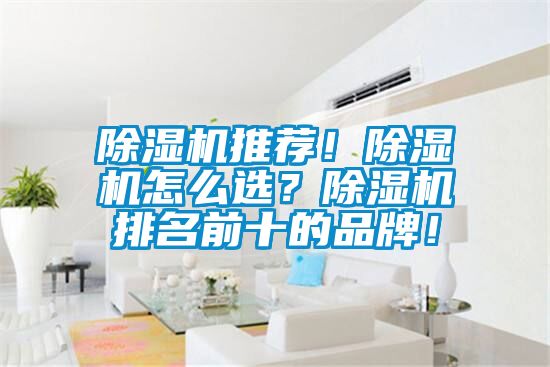 除濕機推薦！除濕機怎么選？除濕機排名前十的品牌！