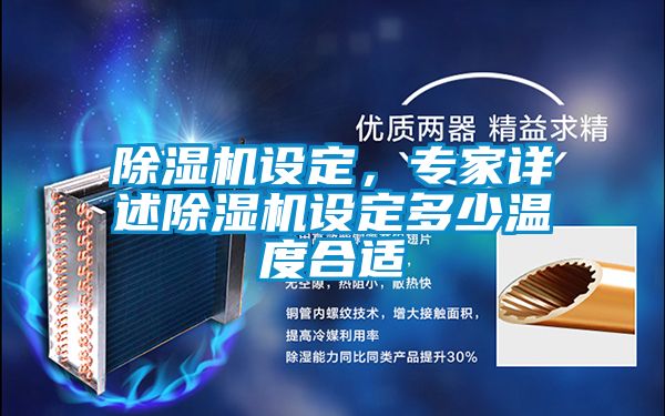 除濕機(jī)設(shè)定，專(zhuān)家詳述除濕機(jī)設(shè)定多少溫度合適