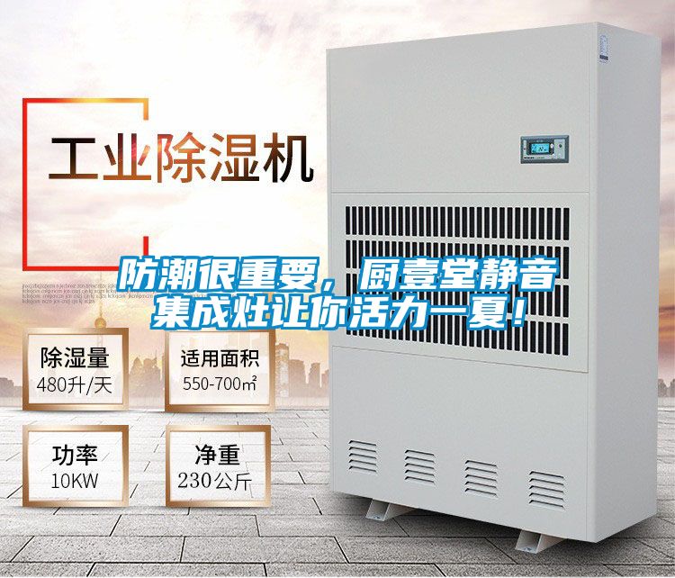 防潮很重要，廚壹堂靜音集成灶讓你活力一夏！