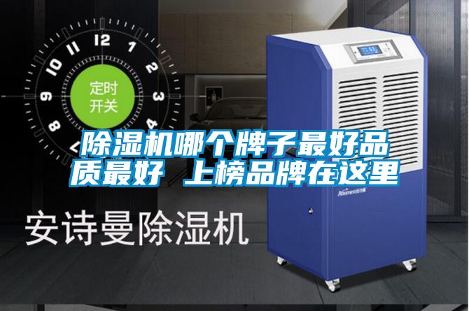 除濕機(jī)哪個牌子最好品質(zhì)最好 上榜品牌在這里