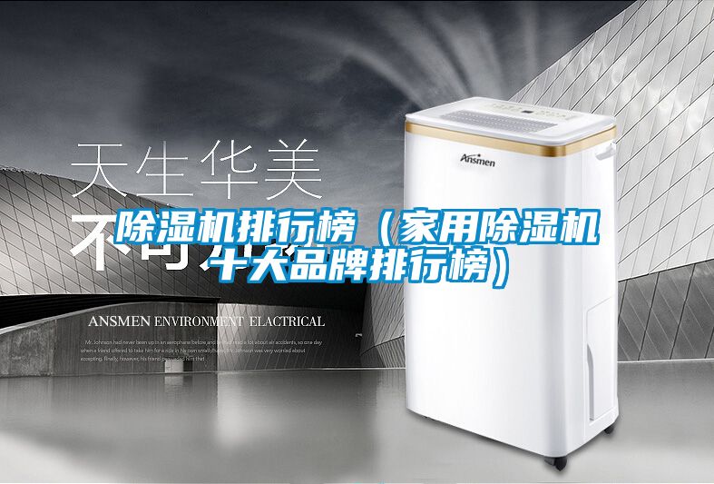 除濕機排行榜（家用除濕機十大品牌排行榜）