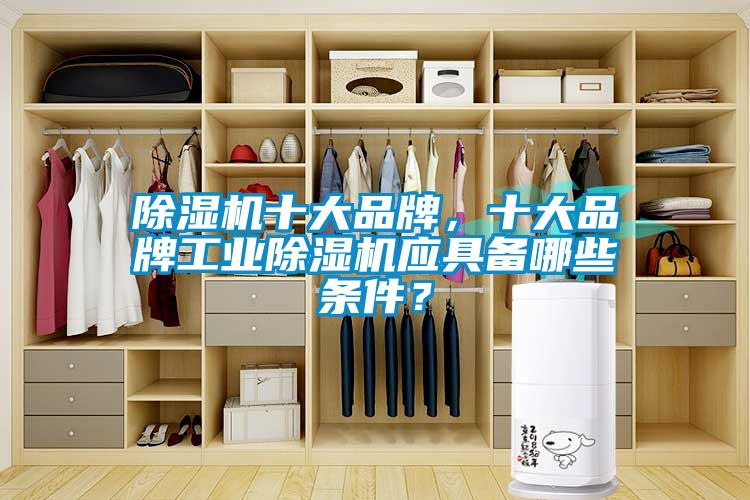 除濕機十大品牌，十大品牌工業除濕機應具備哪些條件？