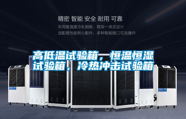 高低溫試驗箱,恒溫恒濕試驗箱,冷熱沖擊試驗箱