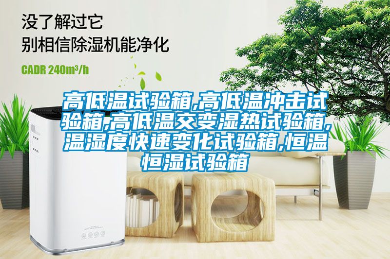 高低溫試驗箱,高低溫沖擊試驗箱,高低溫交變濕熱試驗箱,溫濕度快速變化試驗箱,恒溫恒濕試驗箱