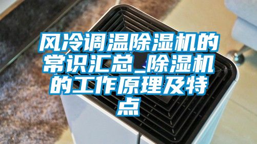 風冷調溫除濕機的常識匯總_除濕機的工作原理及特點