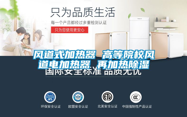 風道式加熱器 高等院校風道電加熱器 再加熱除濕