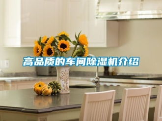 企業(yè)新聞高品質的車間除濕機介紹