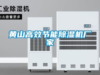 企業新聞黃山高效節能除濕機廠家
