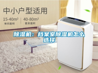 企業(yè)新聞除濕機(jī)：檔案室除濕機(jī)怎么選擇