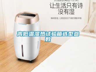 常見問題高低溫濕熱試驗(yàn)箱選型參數(shù)